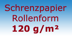 Schrenzpapier 120 g/m Rollen